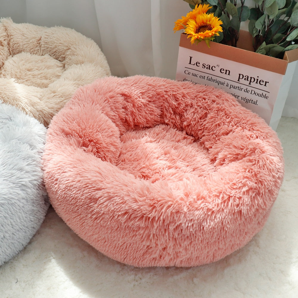 Warm Fleece Cat Bed